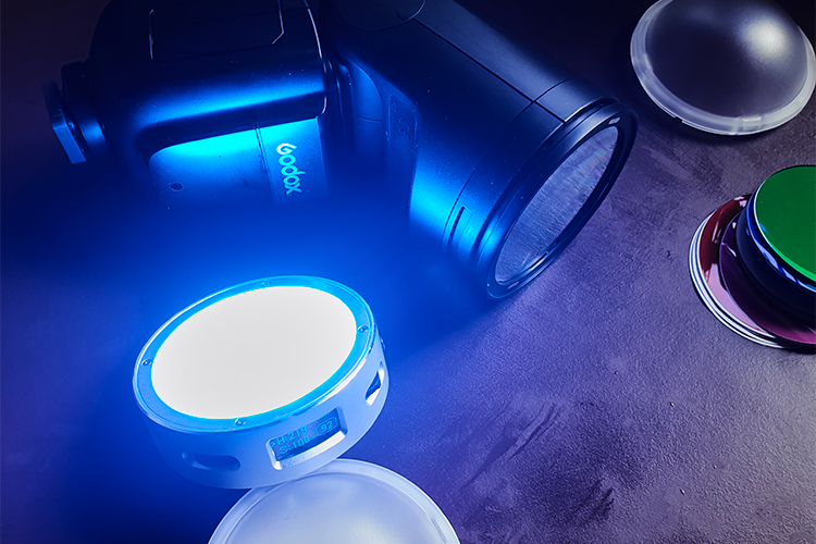 Godox Licht Farbfilterfolien für Godox V1 - Rundkopfblitz für Sony